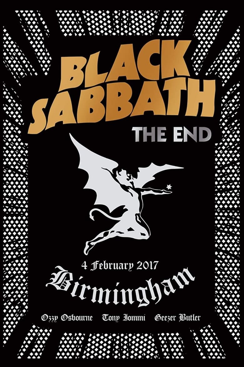 Poster of Black Sabbath - The End - Live In Birmingham