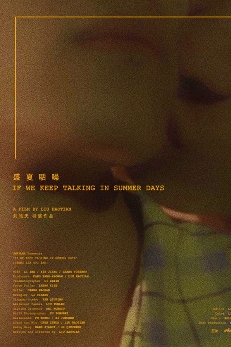 Poster of If We Keep Talking in Summer Days