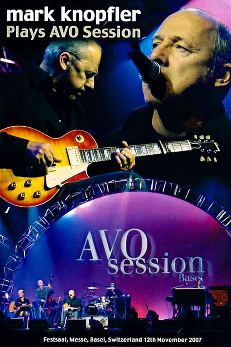 Poster of Mark Knopfler - AVO Session Basel