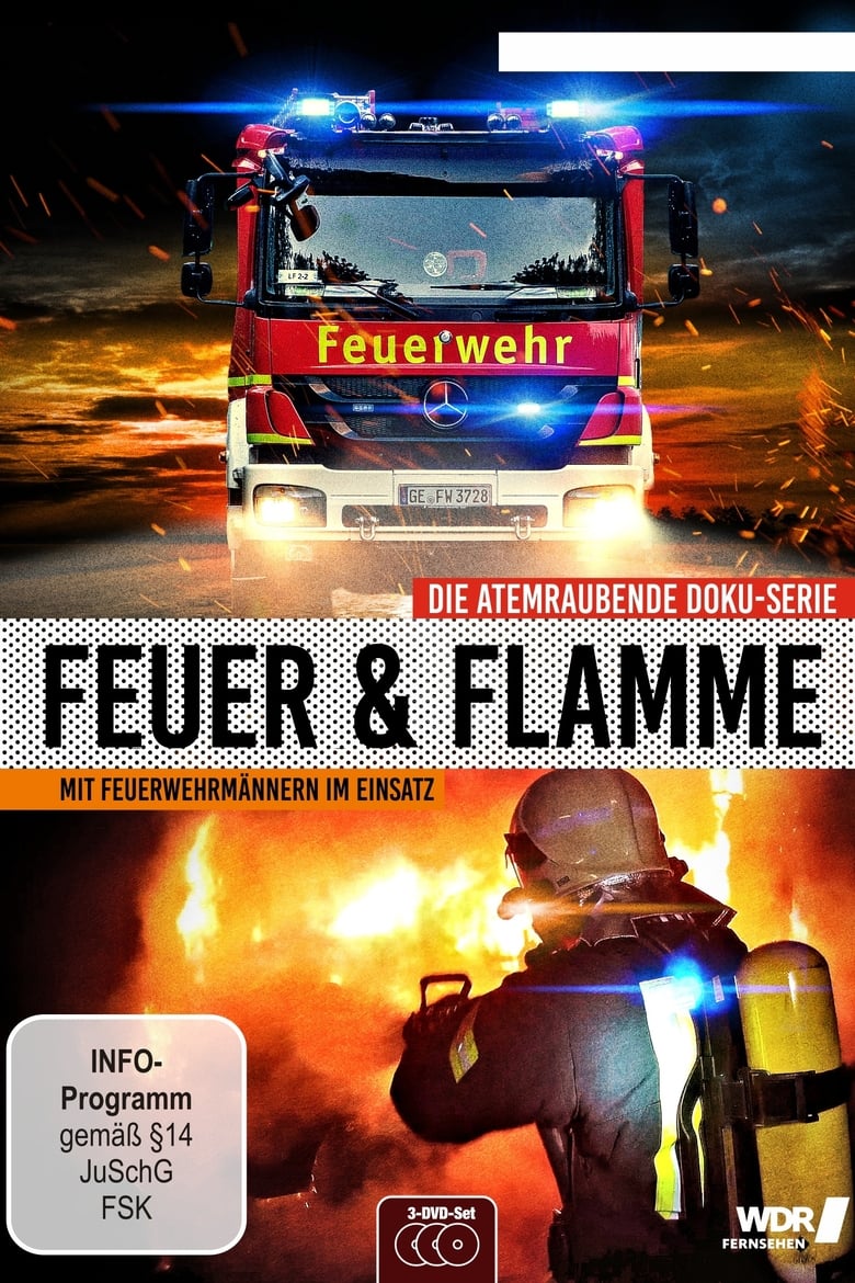 Poster of Fire & Flame – With firefighters on duty