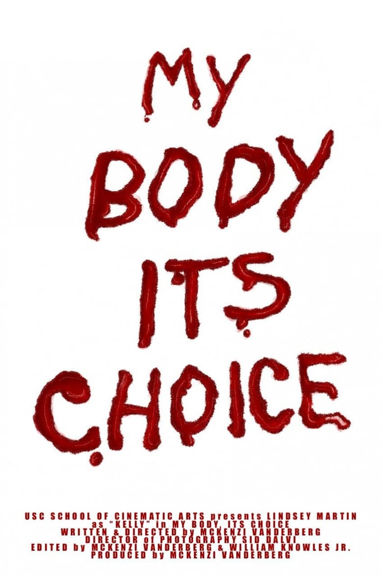 Poster of My Body, Its Choice