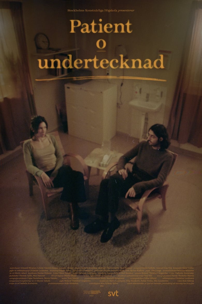 Poster of Patient och undertecknad