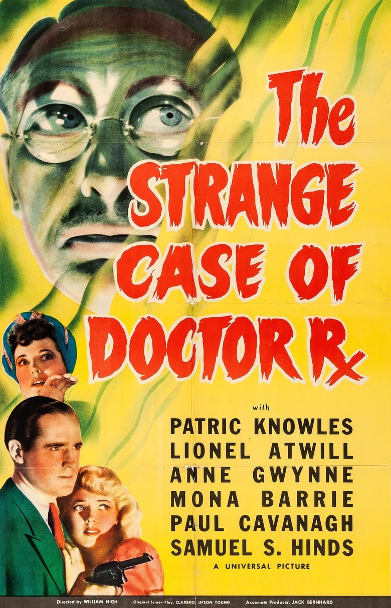 Poster of The Strange Case of Doctor Rx