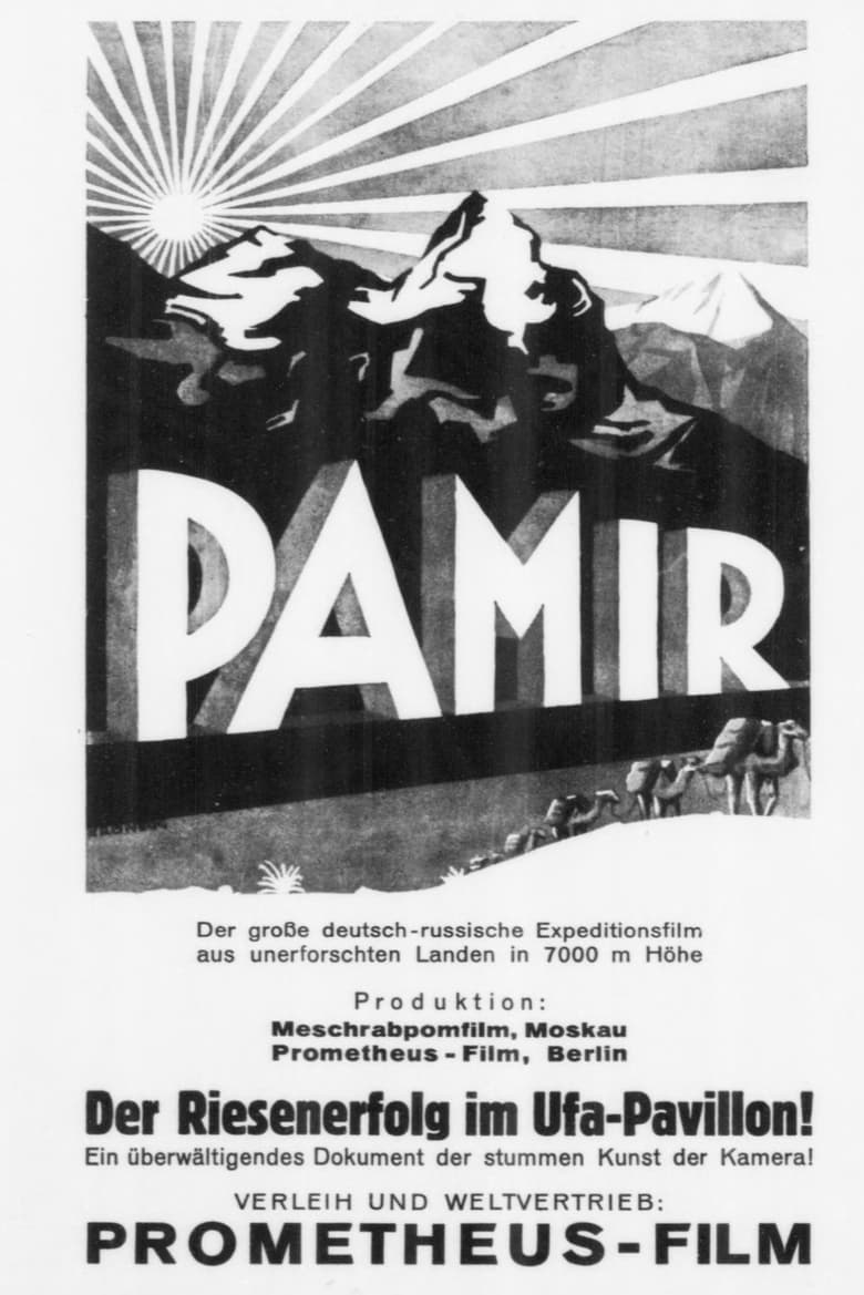 Poster of Footstool of Death: Pamir