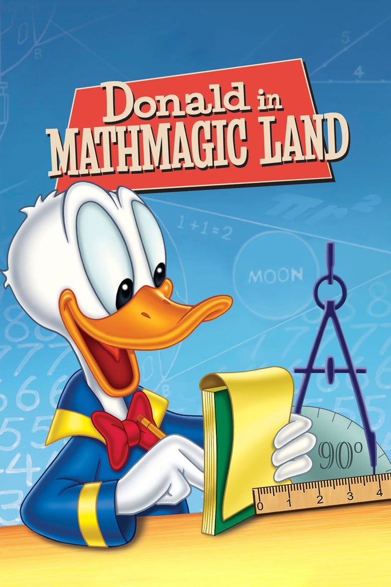 Poster of Donald in Mathmagic Land