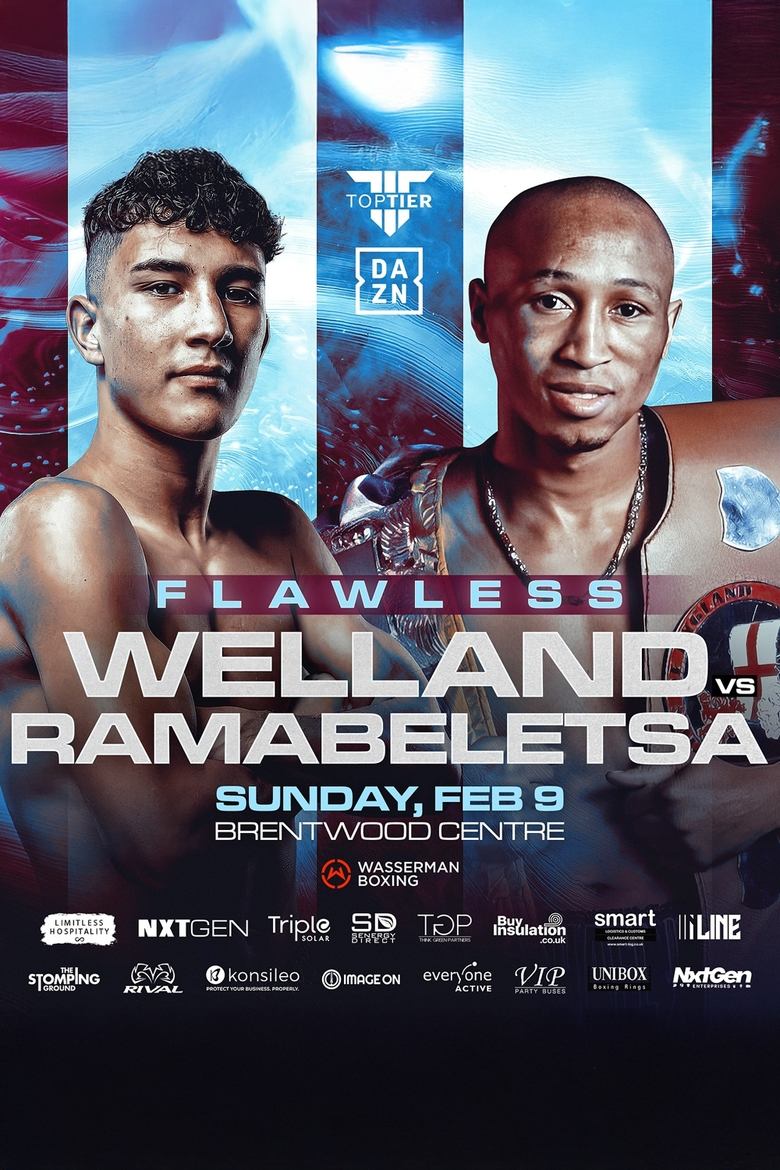 Poster of Tom Welland vs. Michael Ramabeletsa