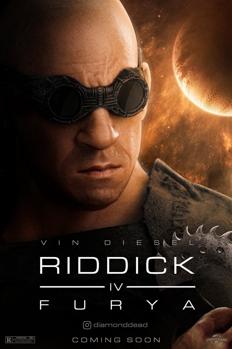 Poster of Riddick: Furya