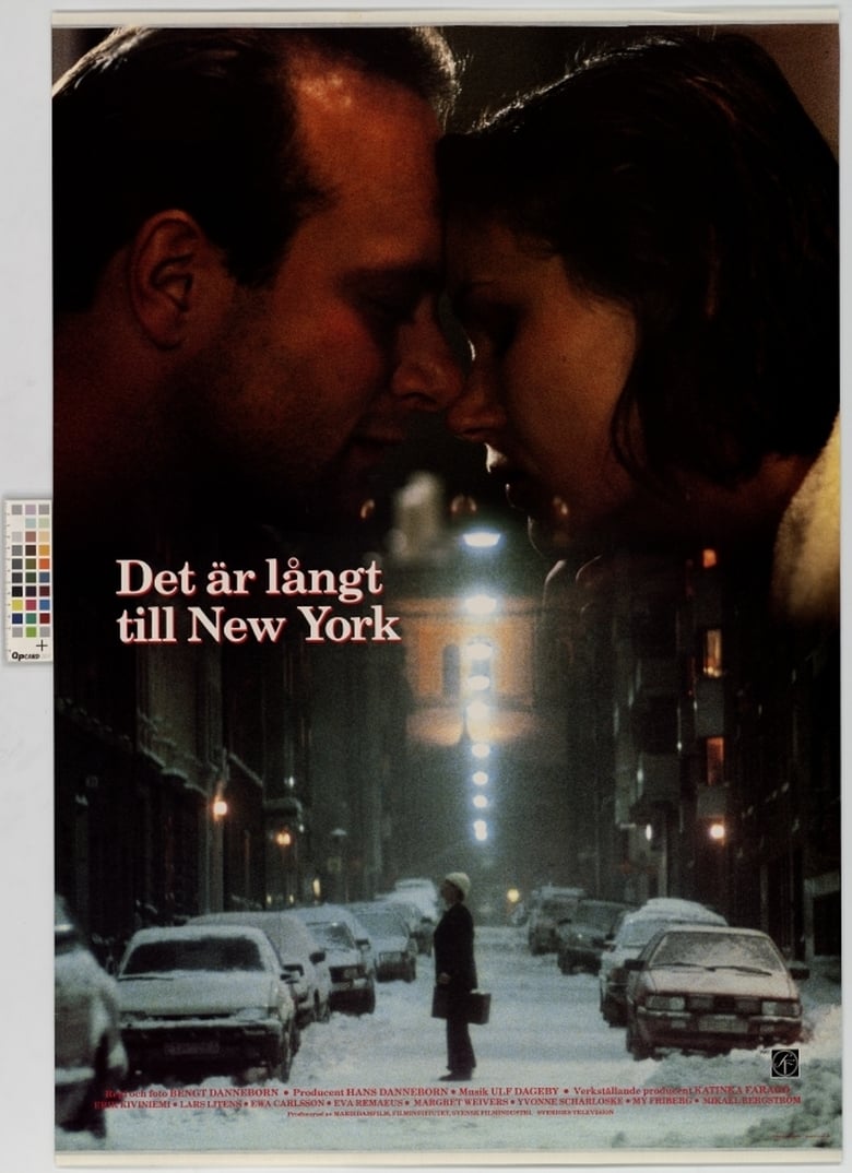 Poster of Det är långt till New York