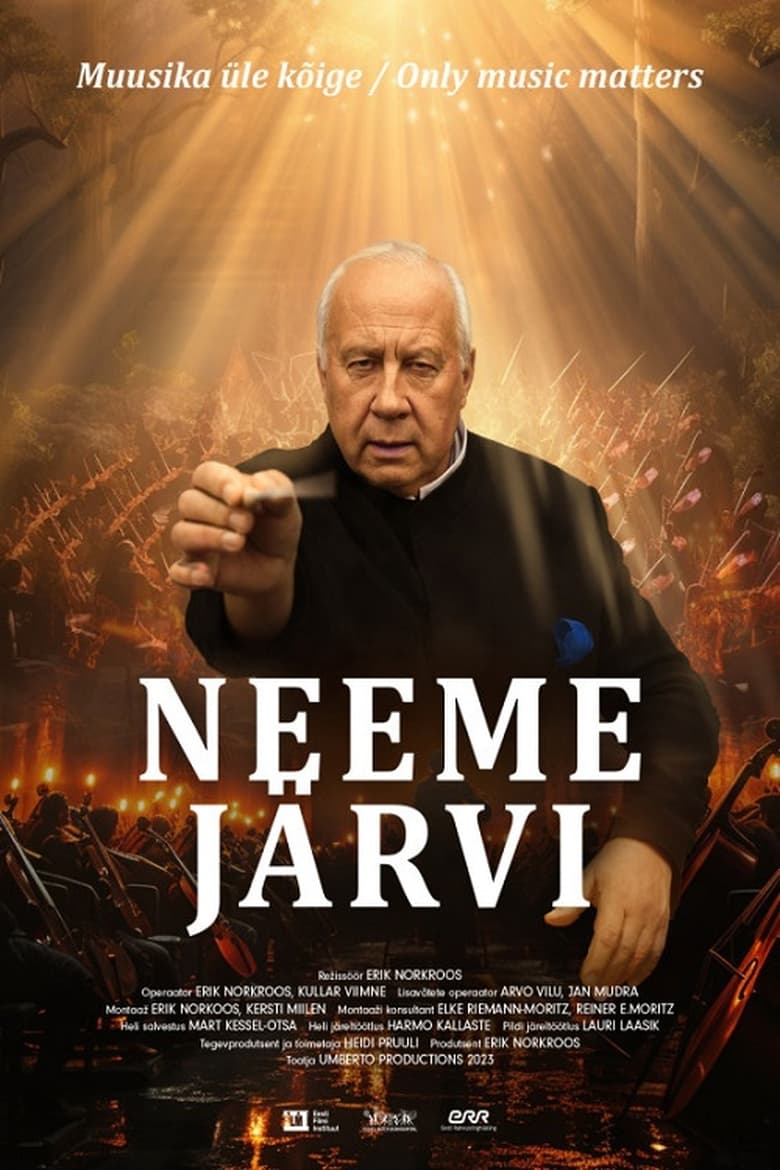 Poster of Neeme Järvi. Only Music Matters