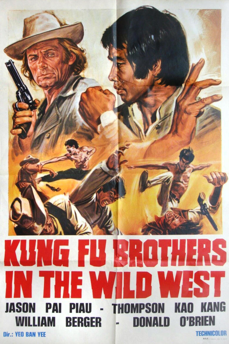 Poster of Kung Fu Brothers in the Wild West