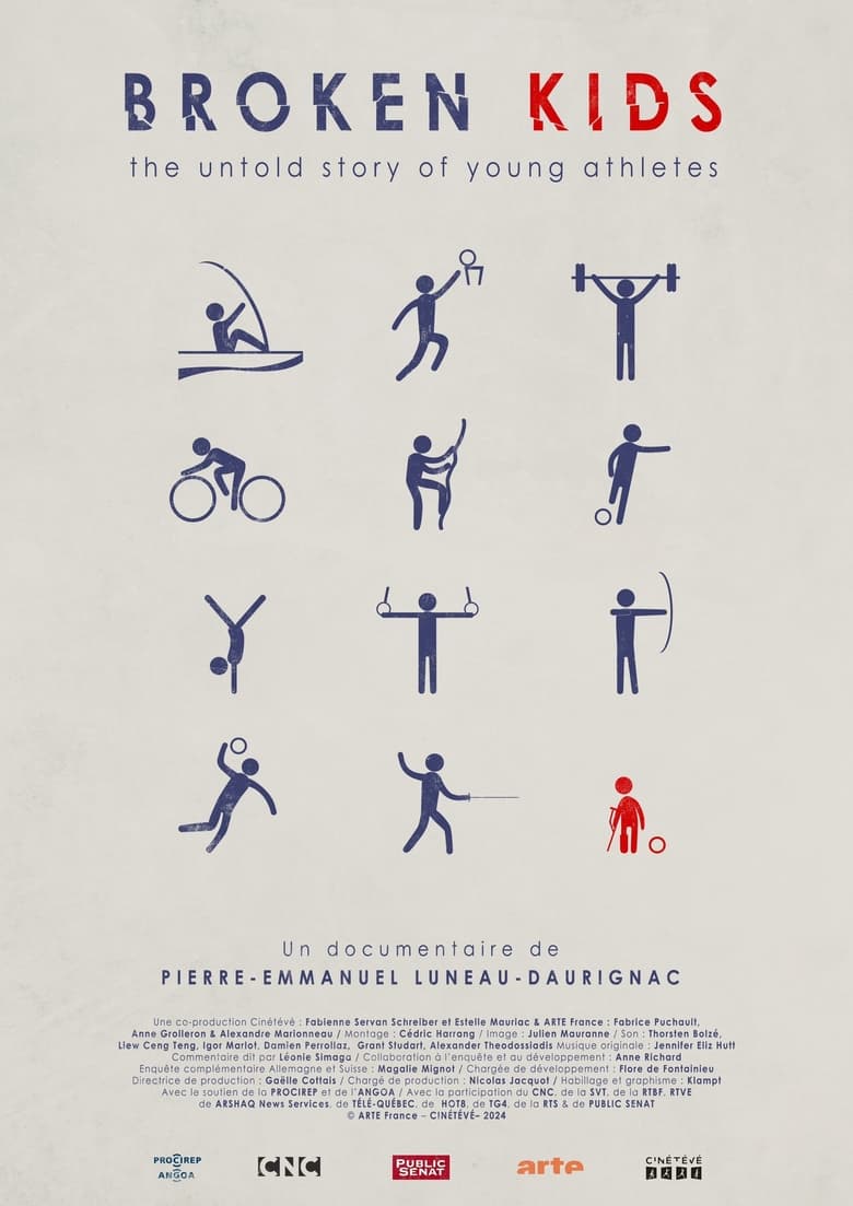 Poster of Broken Kids: The Untold Story of Young Athletes