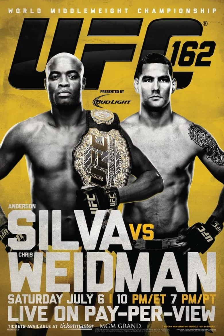 Poster of UFC 162: Silva vs. Weidman