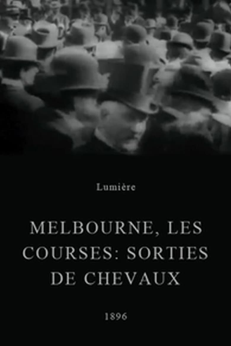 Poster of Melbourne, les courses : sorties des chevaux