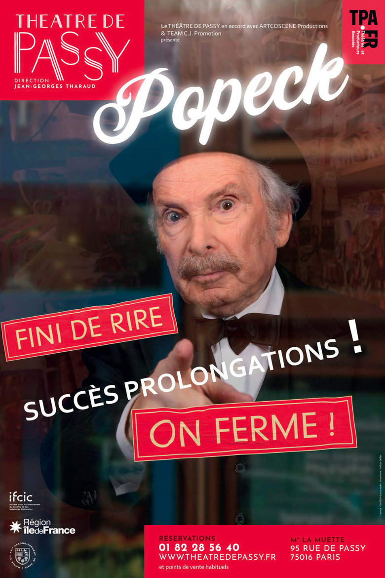 Poster of Popeck: fini de rire, on ferme!