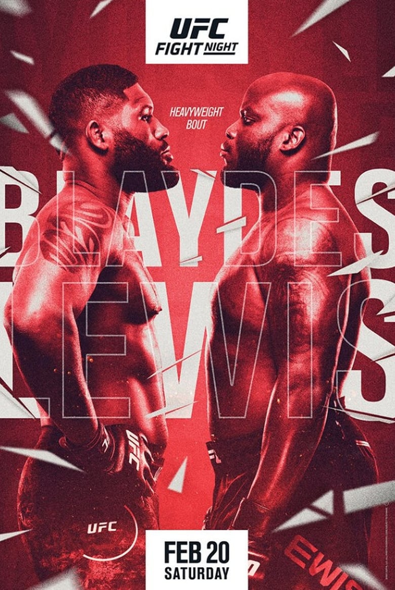 Poster of UFC Fight Night 185: Blaydes vs. Lewis