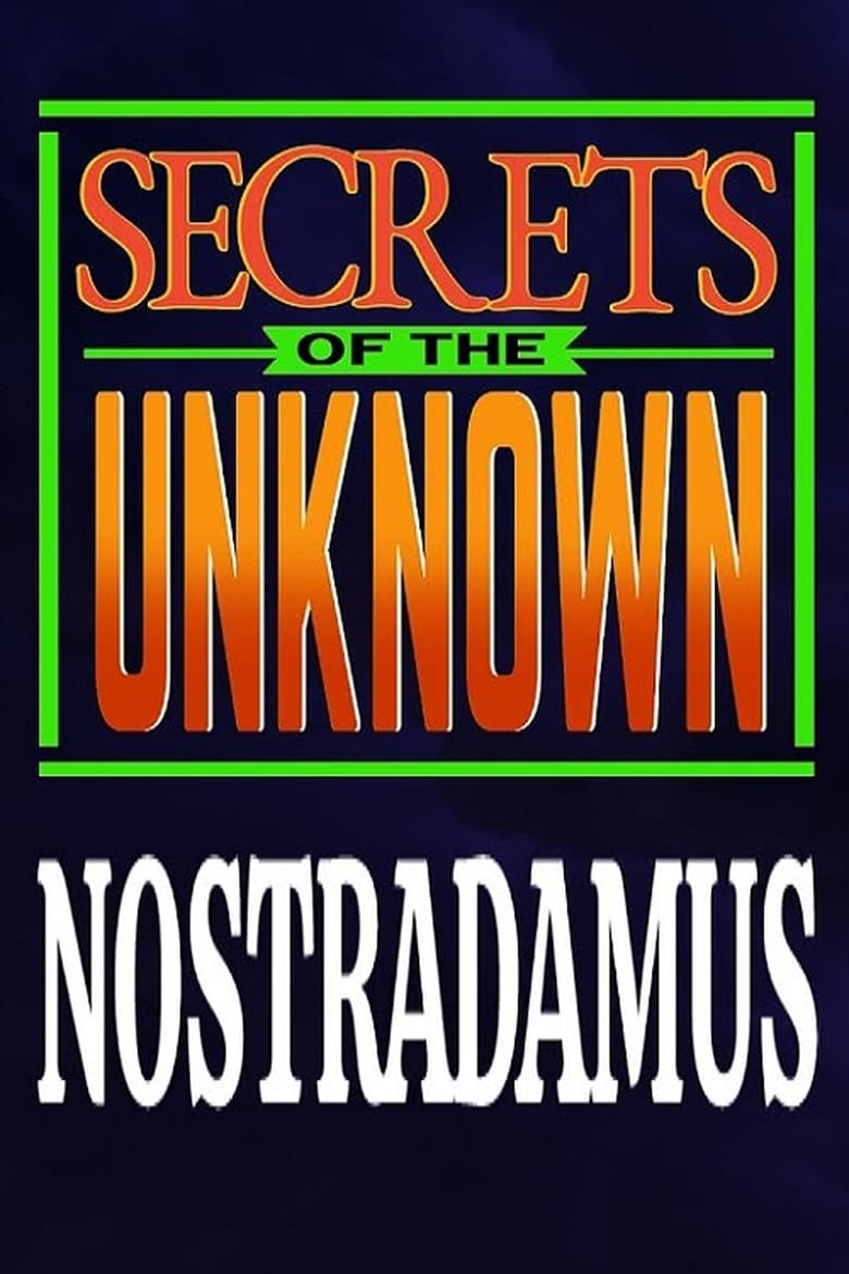 Poster of Secrets of the Unknown: Nostradamus