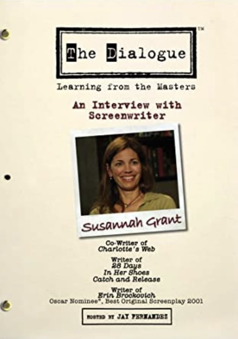 Poster of The Dialogue: An Interview with Screenwriter Susannah Grant