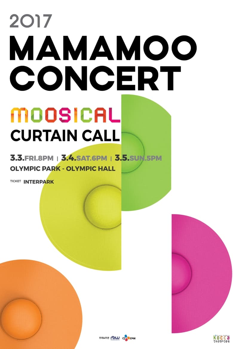 Poster of MAMAMOO Concert: Moosical Curtain Call