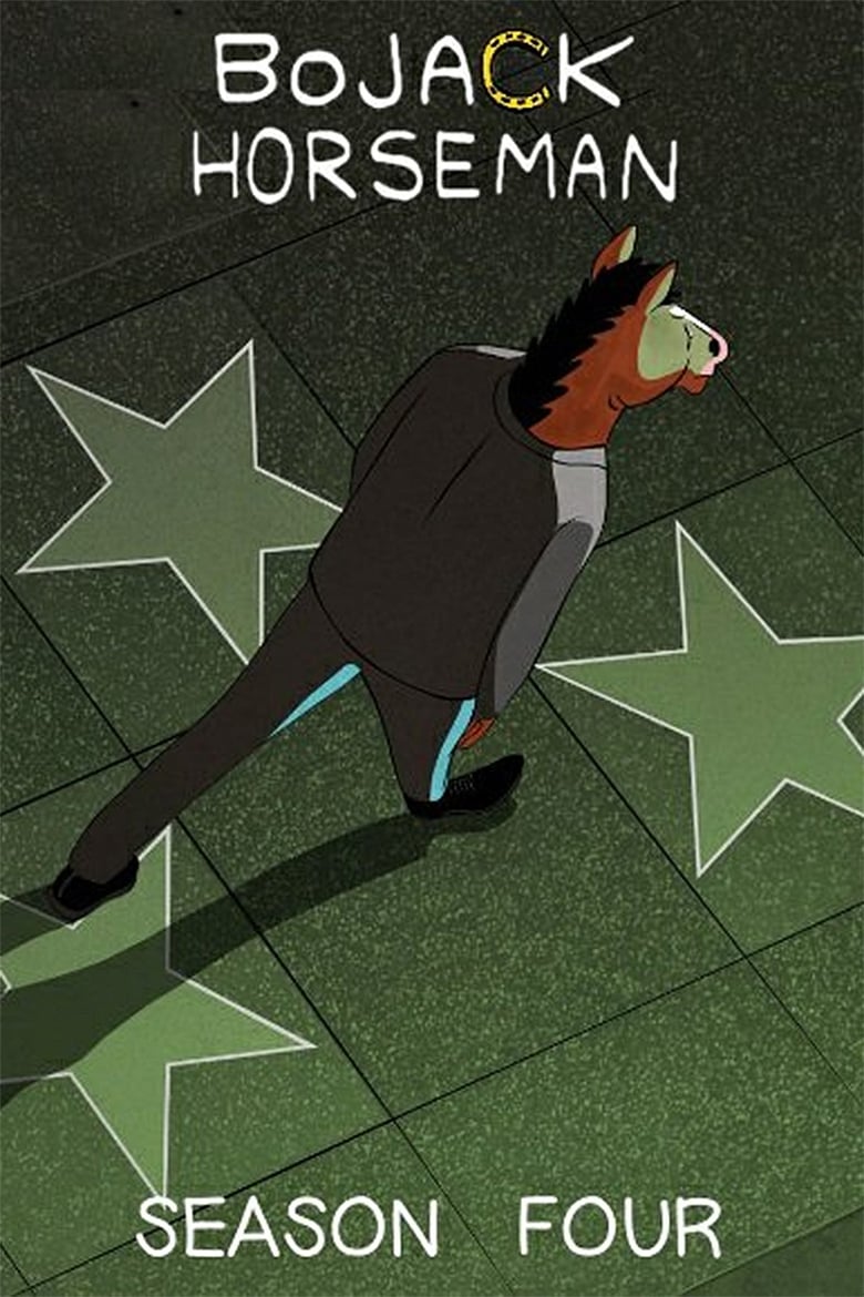 Poster of Cast and Crew in BoJack Horseman - Season 4 - Episode 6 - Stupid Piece of Sh*t