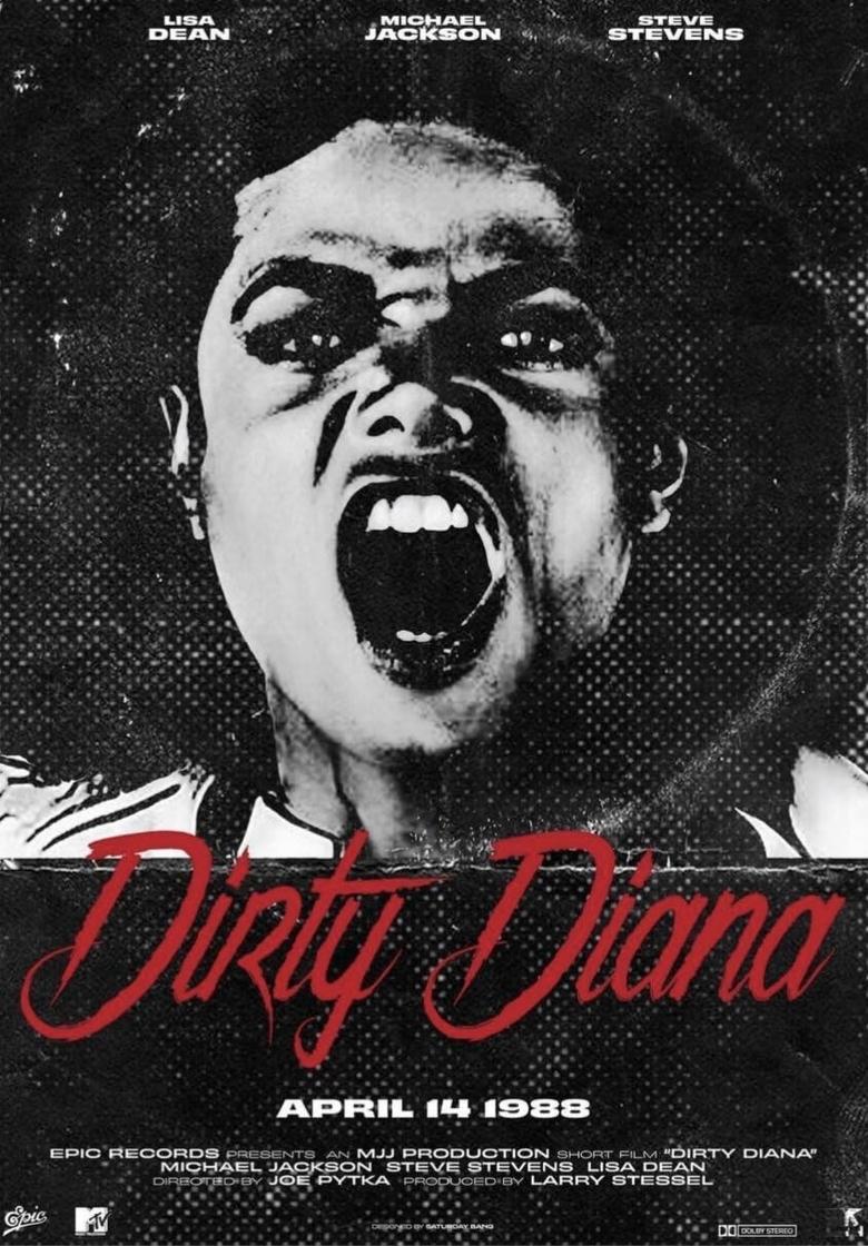 Poster of Michael Jackson - Dirty Diana