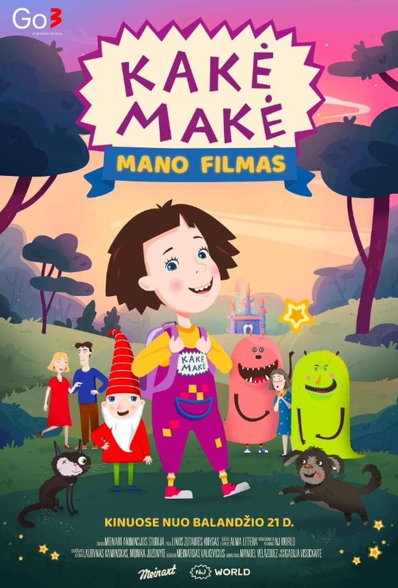 Poster of Kakė Makė: Mano filmas