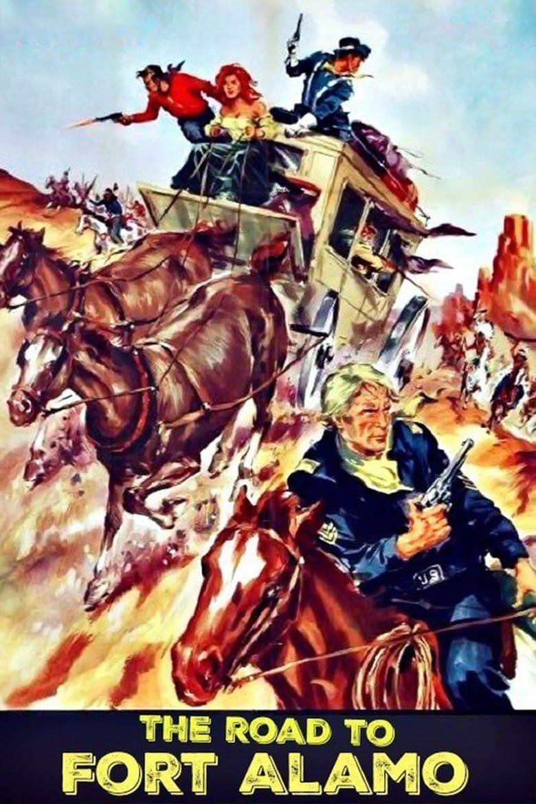 Poster of The Road to Fort Alamo