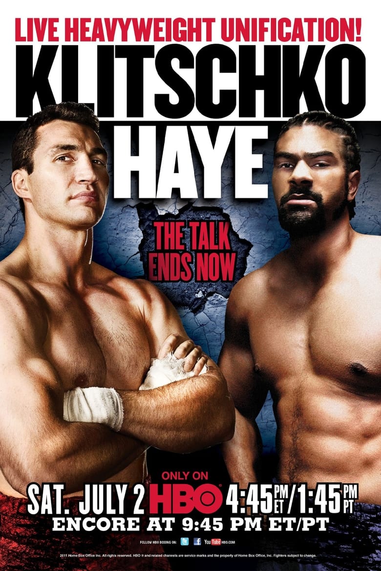 Poster of Wladimir Klitschko vs. David Haye