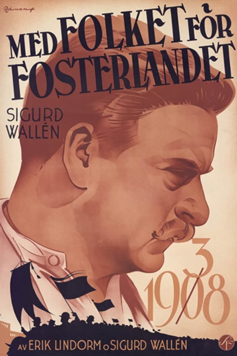 Poster of Med folket för fosterlandet