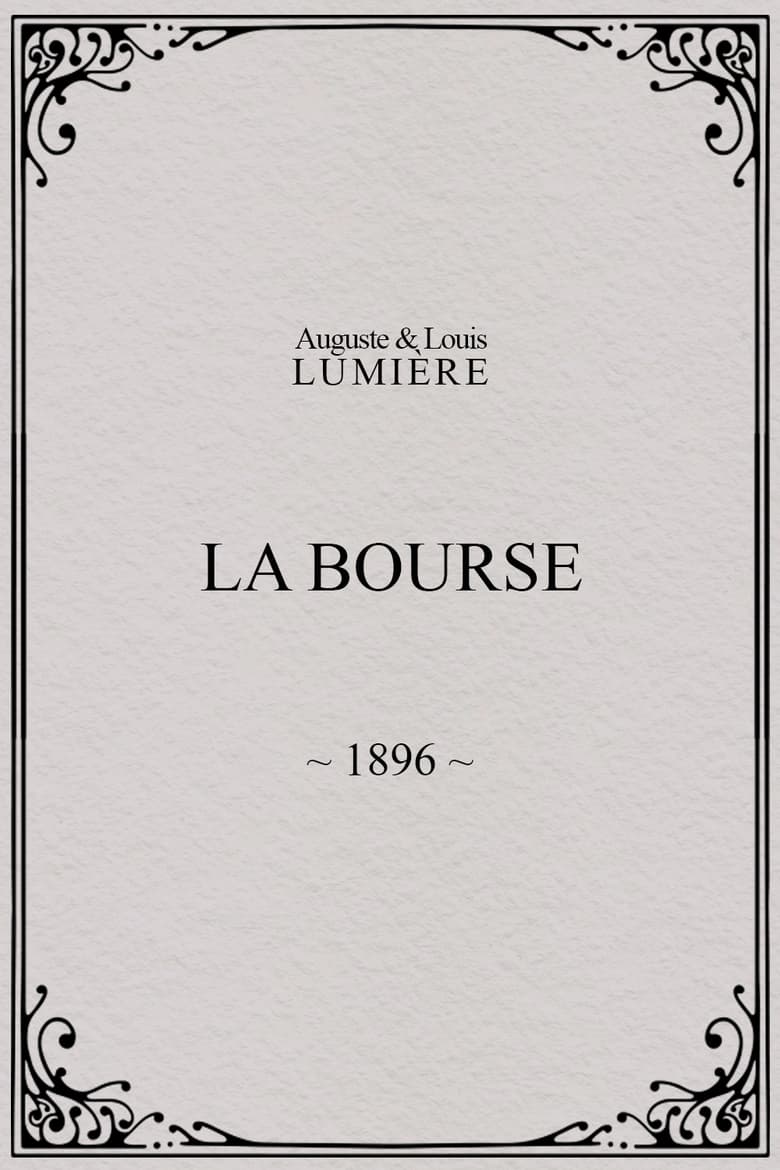 Poster of La Bourse