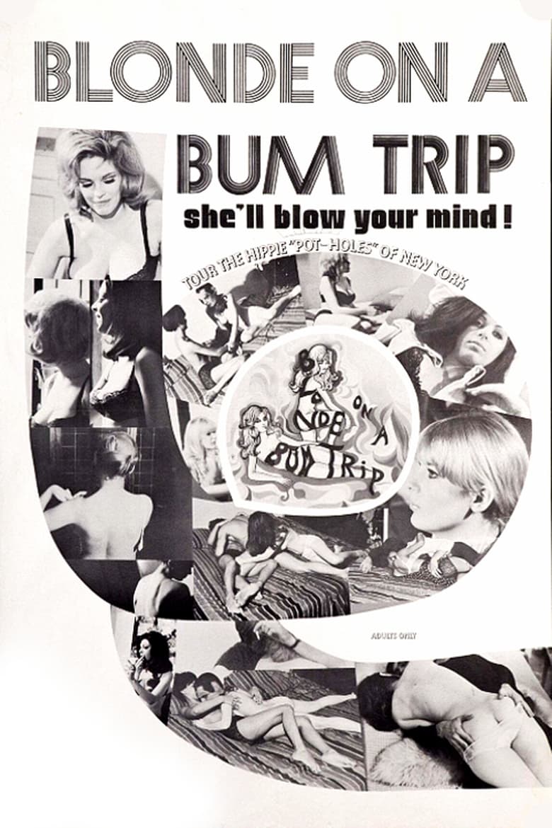 Poster of Blonde on a Bum Trip