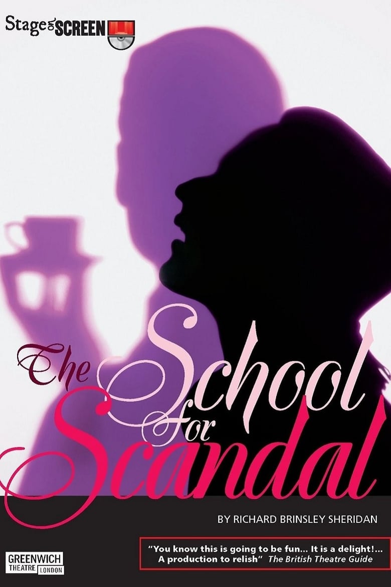 Poster of The School for Scandal