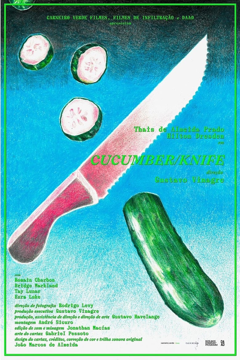 Poster of Cucumber/Knife