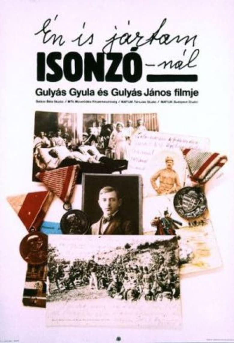 Poster of Én is jártam Isonzónál