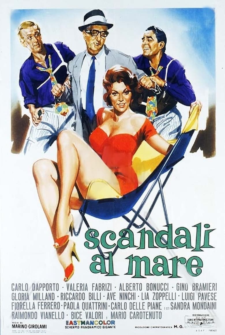 Poster of Scandali al mare