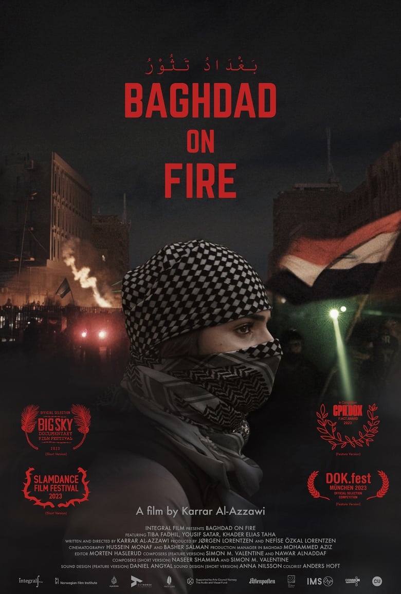 Poster of Baghdad on Fire