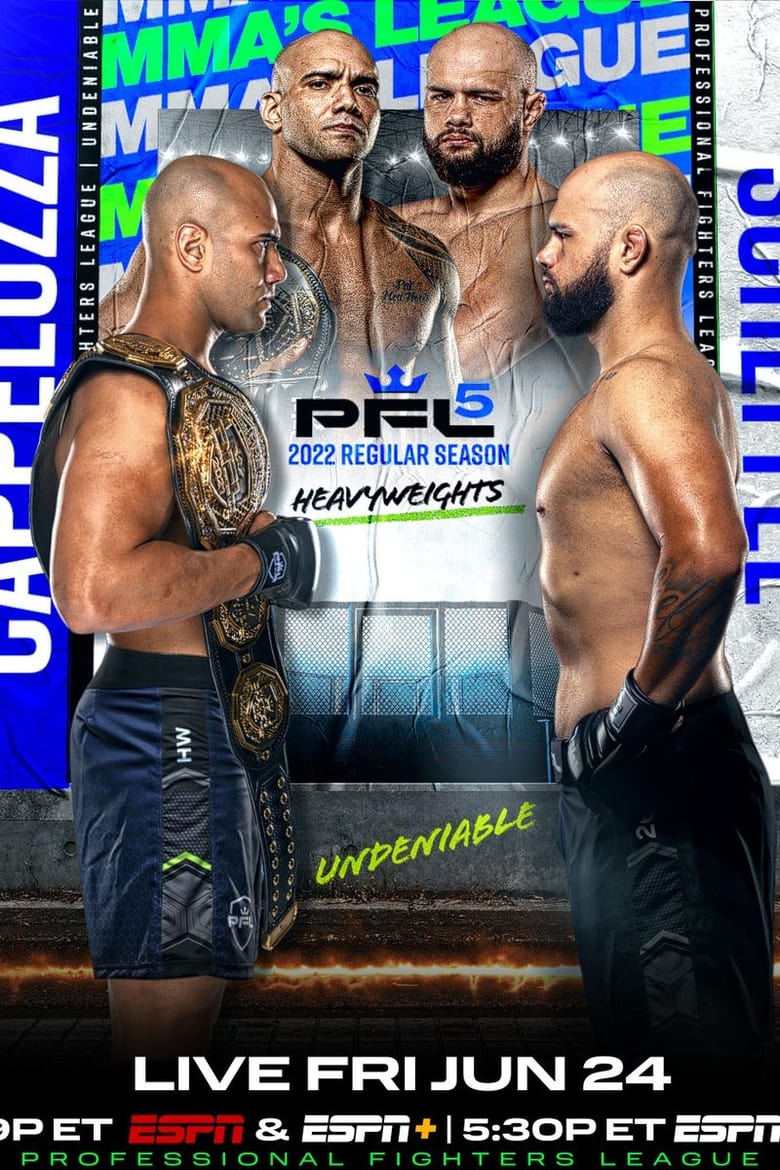 Poster of PFL Regular Season 2022 - PFL 5: Scheffel vs. Cappelozza