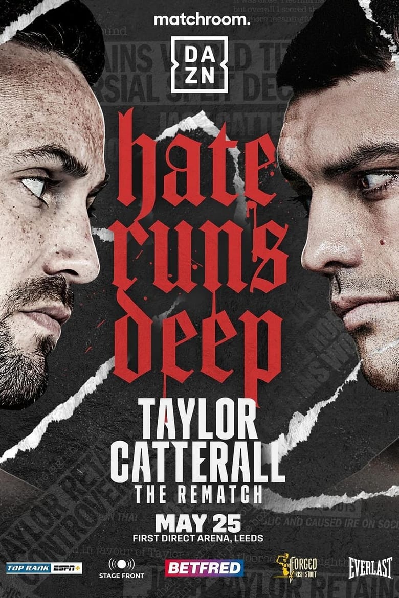 Poster of Josh Taylor vs. Jack Catterall II