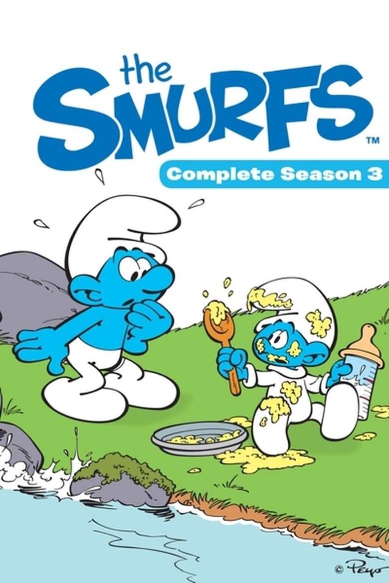 Poster of Cast and Crew in The Smurfs - Season 3 - Episode 46 - The Chief Record Smurf