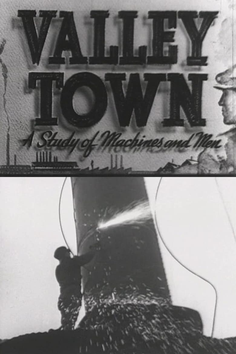 Poster of Valley Town: A Study of Machines and Men