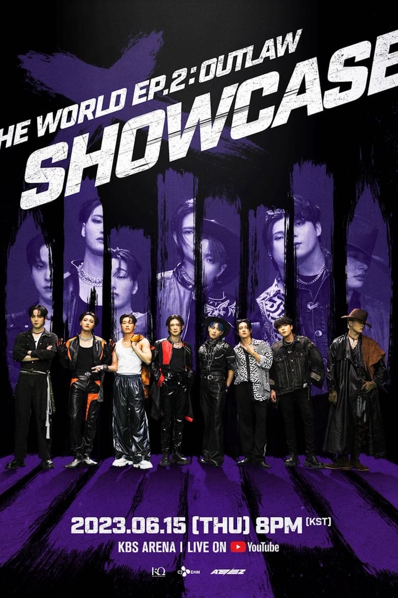 Poster of ATEEZ The World EP 2 Outlaw Comeback Showcase