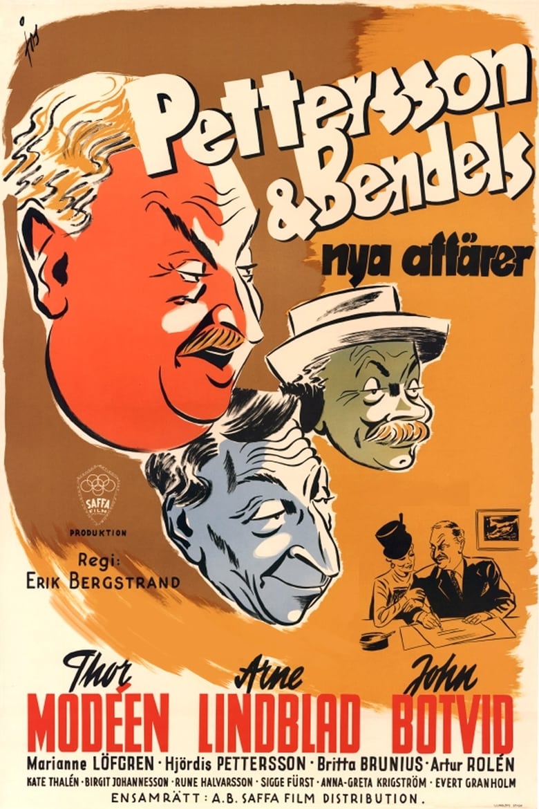 Poster of Pettersson & Bendels nya affärer