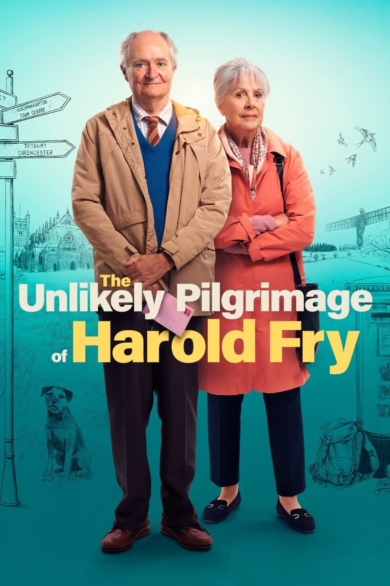 Poster of The Unlikely Pilgrimage of Harold Fry