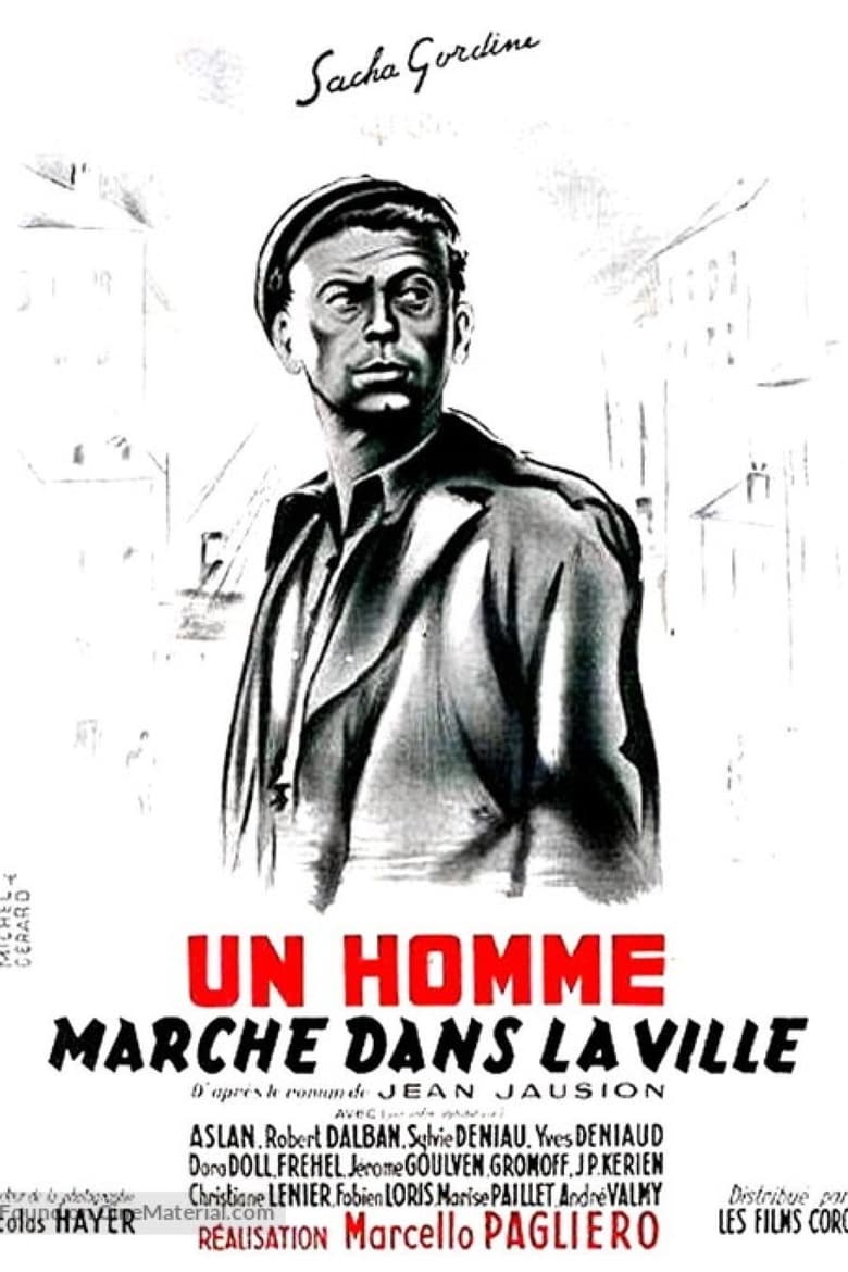 Poster of A Man Walks in the City