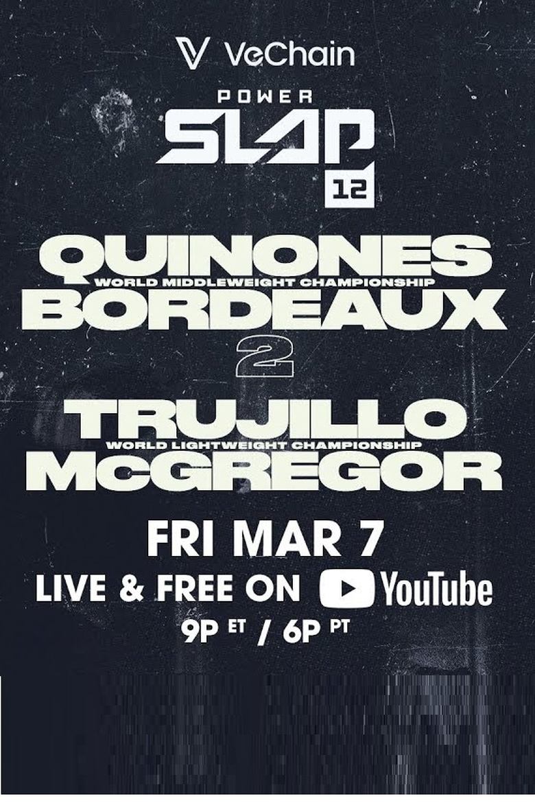 Poster of Power Slap 12: Bordeaux vs. Quinonez 2