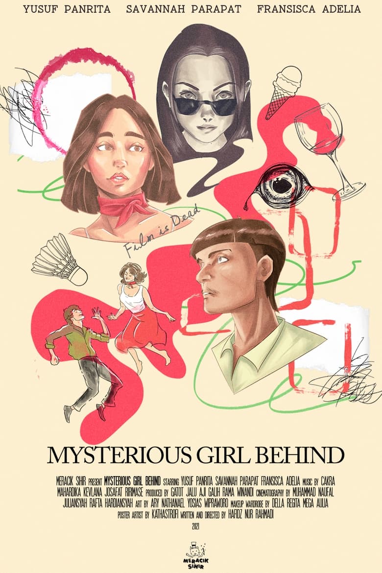 Poster of Mysterious Girl Behind