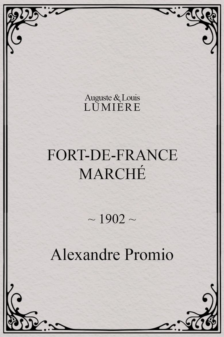 Poster of Fort-de-France : marché