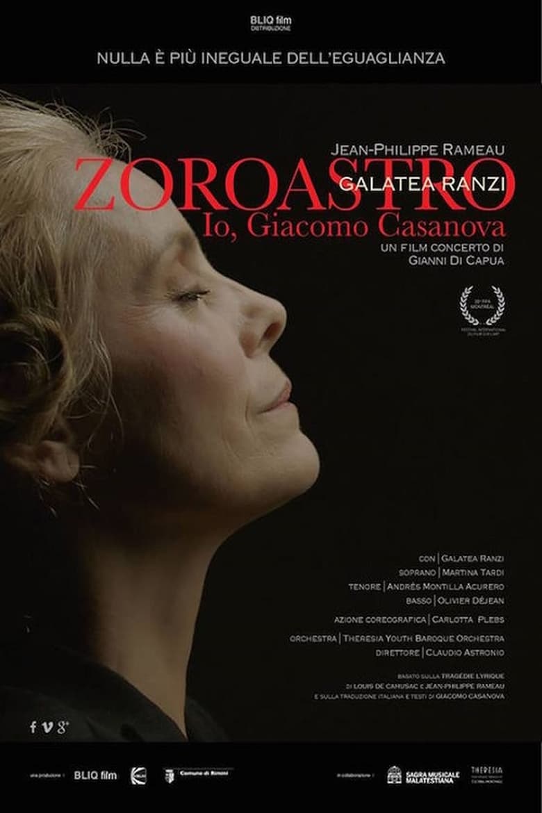 Poster of Zoroastro. Io, Giacomo Casanova.