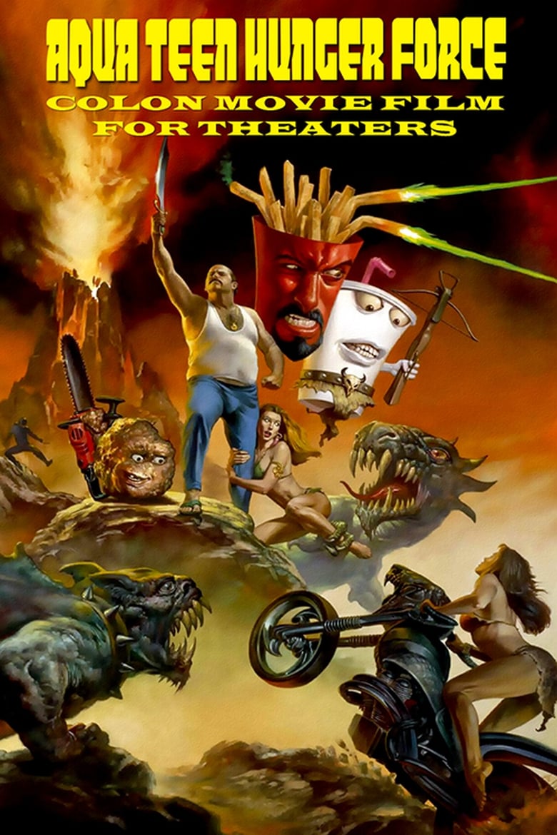 Poster of Aqua Teen Hunger Force Colon Movie Film for Theaters