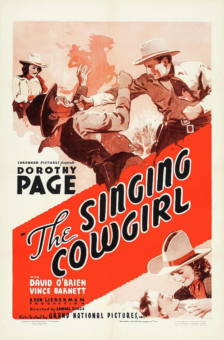 Poster of The Singing Cowgirl