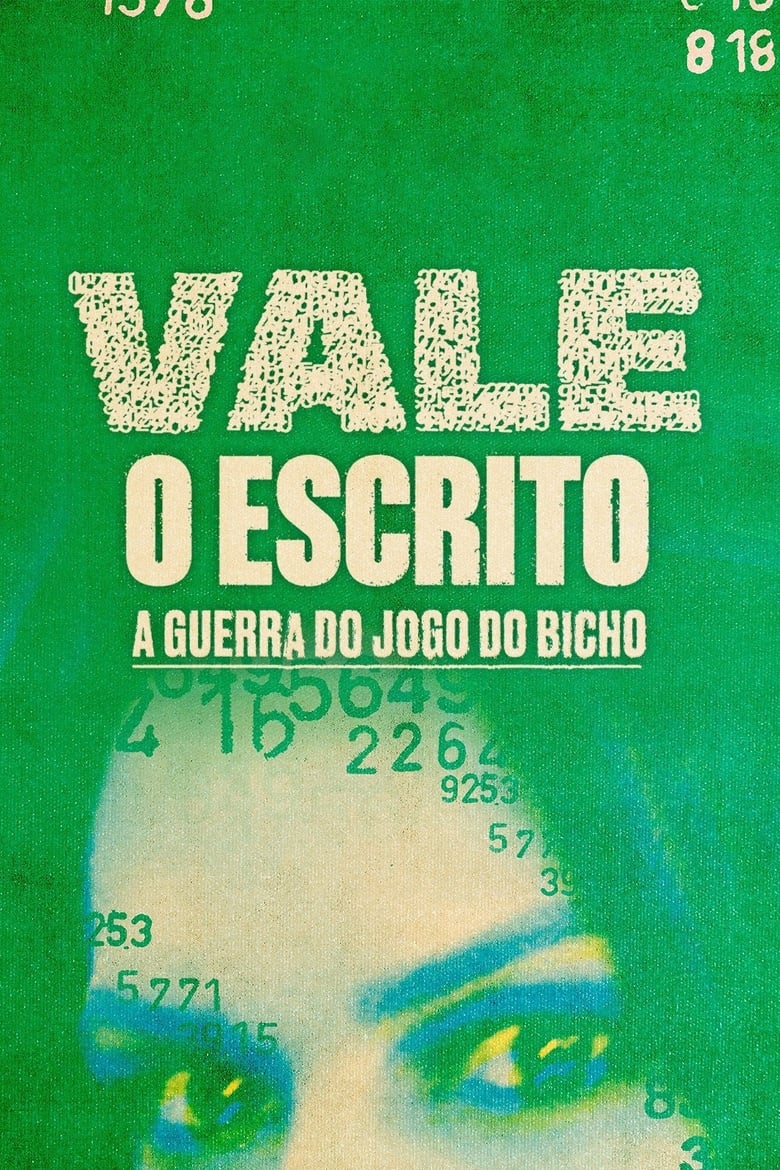 Poster of Vale o Escrito - A Guerra do Jogo do Bicho